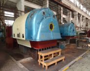 發電機定子在廠內組裝好